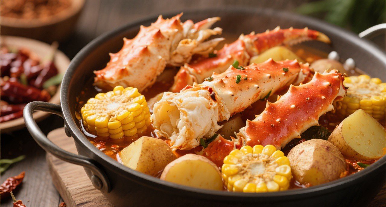King Crab Legs Boil